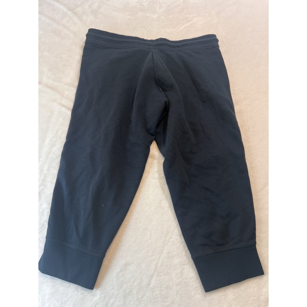 Nike The Athletic Dept Cropped Joggers XL Womens Fleece Sweatpants Lounge Black - Picture 5 of 5